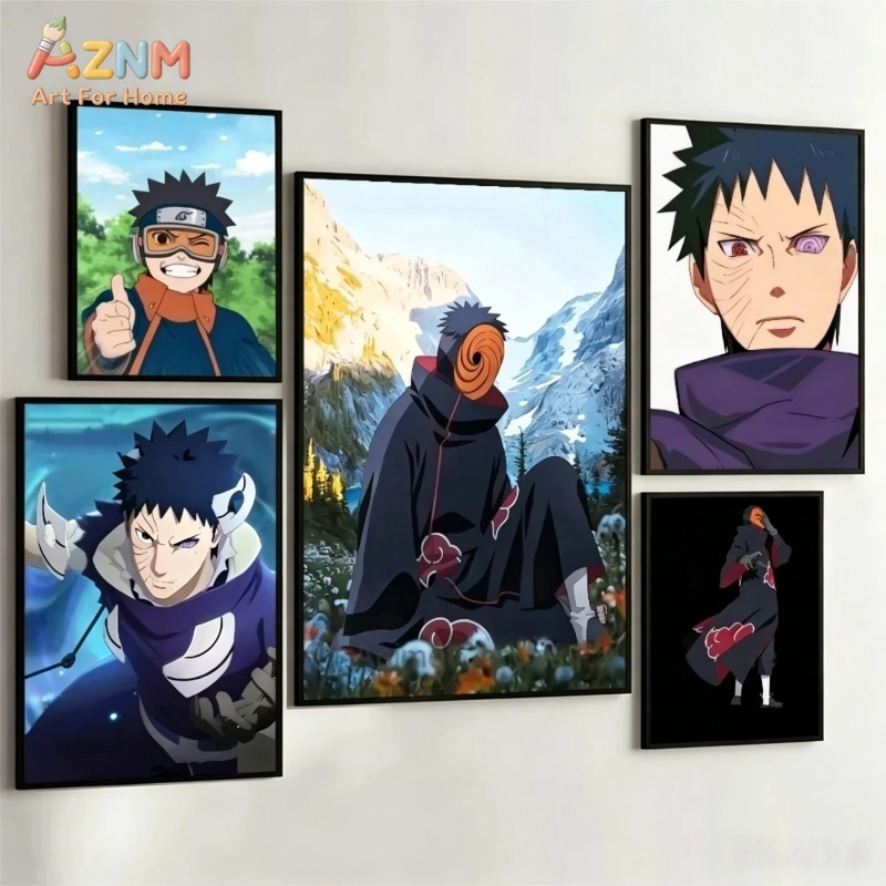 Anime Merchandise Posters - AZNM Naruto Uchiha Obito Tobi –
