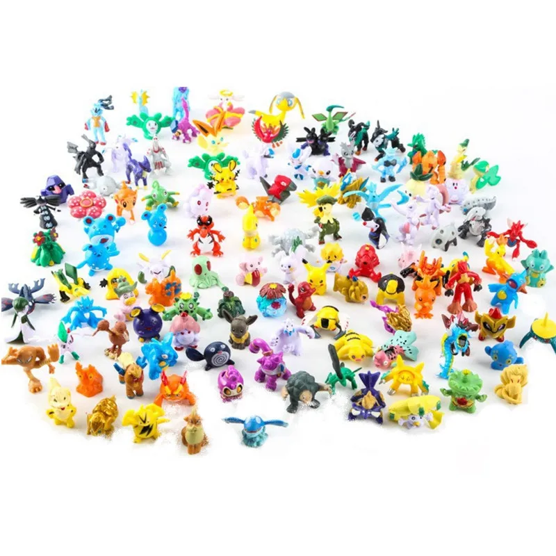 Cute Anime Merchandise - Figurine de dessin animé Pokemon Pikachu,
