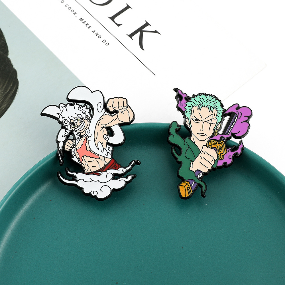 Anime Merchandise In Japanese - Broche One Piece Personnage Anime Japonais