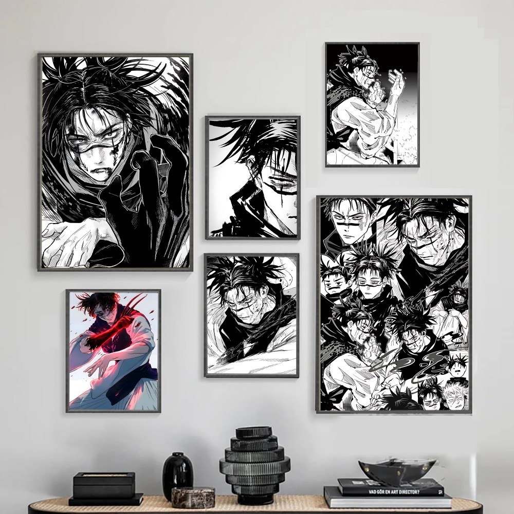 Anime Merchandise Posters - Affiche d'anime Choso Jujutsu Kaisen, imperméable,