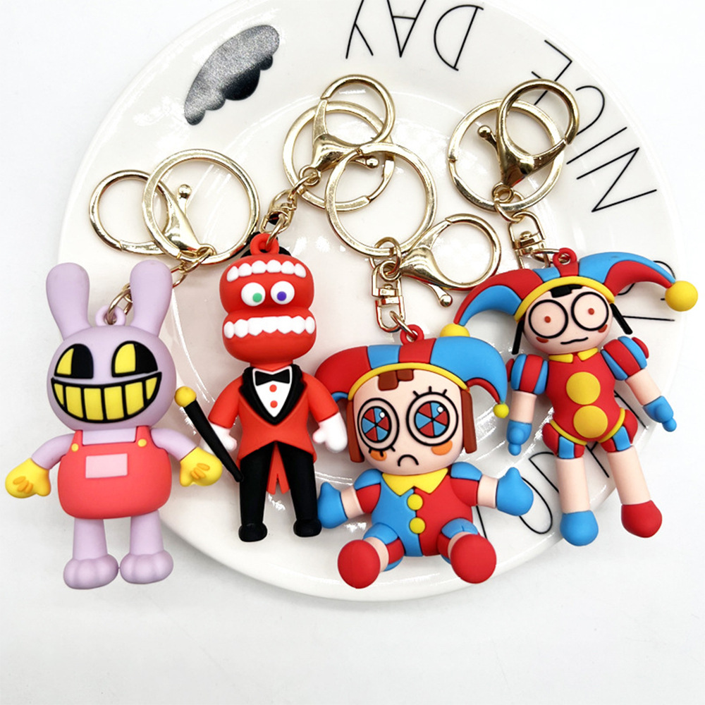 Anime Merchandise For Girls - Porte-clés Figurine Le Cirque Numérique Incroyable