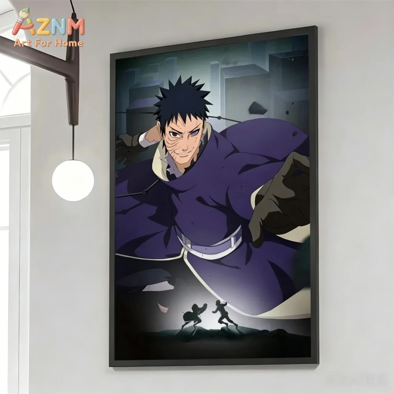 AZNM Naruto Uchiha Obito Tobi  - Anime Merchandise Posters avis et prix