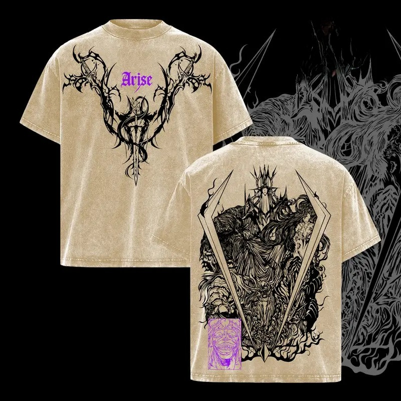 T-shirt imprimé Anime Solo Lev - Anime Merchandise Solo Leveling avis et prix