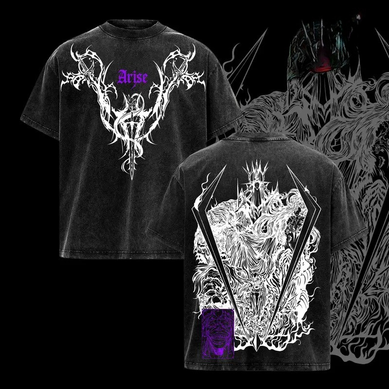 T-shirt imprimé Anime Solo Lev - Anime Merchandise Solo Leveling avis et prix