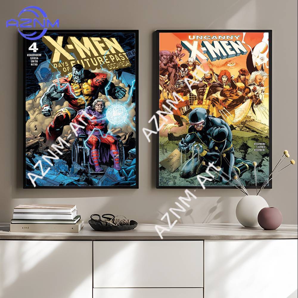 1PC M-Marvel X-Men Affiches Vi - Anime Merchandise Posters avis et prix