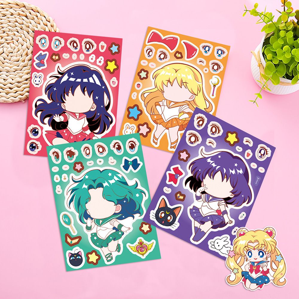 8/16 autocollants DIY Sailor M - Anime Merchandise Posters avis et prix