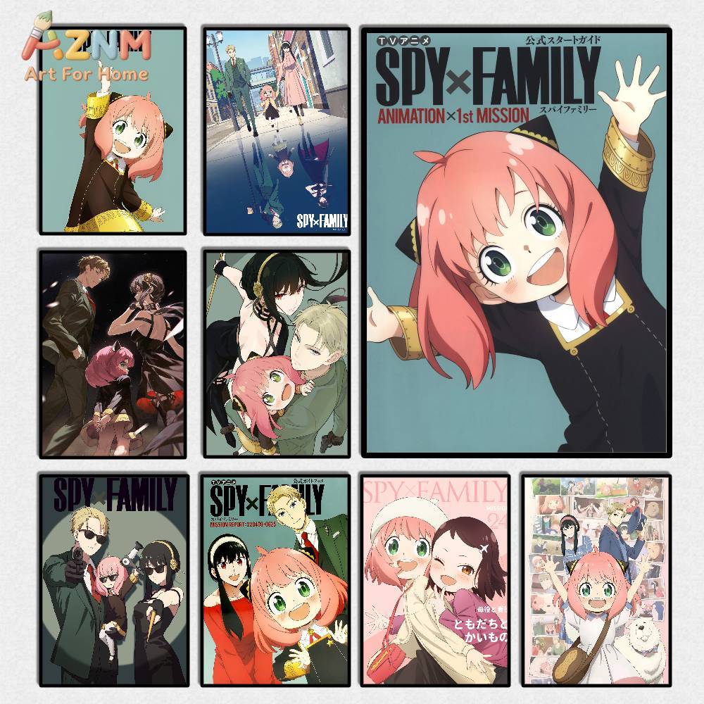 AZNM Spy x Family Anime Canvas - Anime Merchandise Posters avis et prix