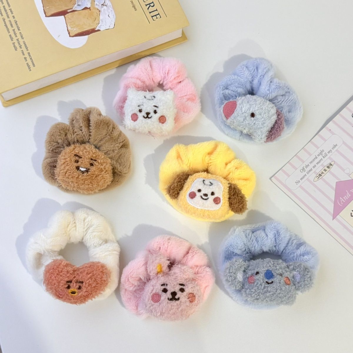 Élastique à cheveux BT21 en pe - Cute Anime Merchandise avis et prix