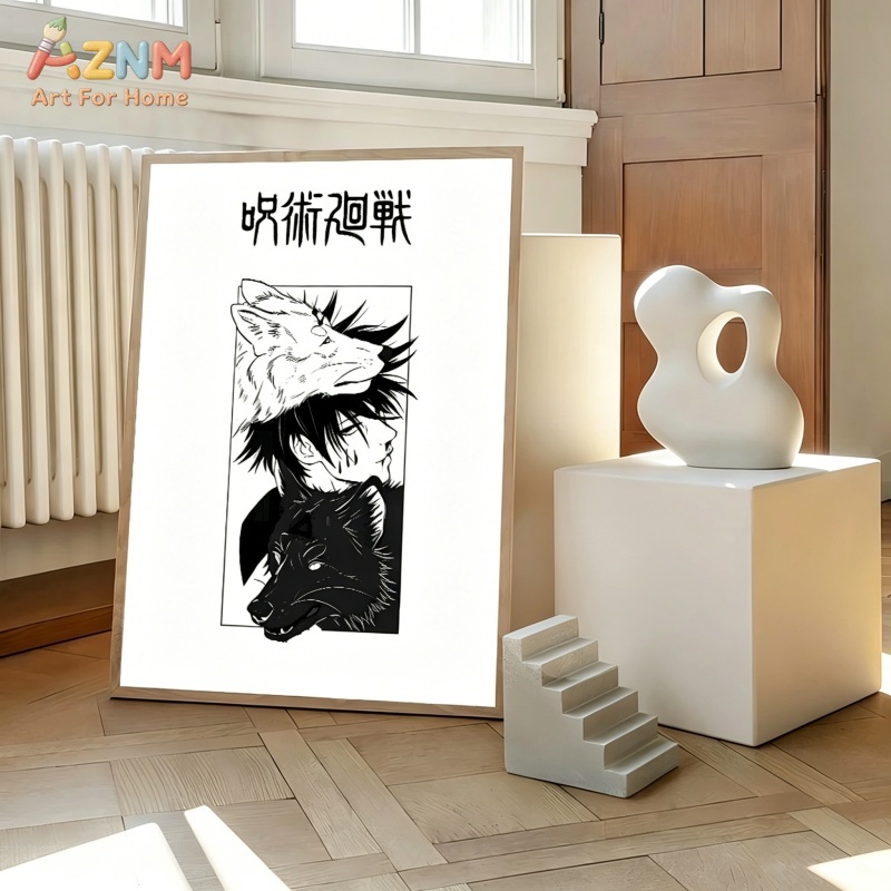 AZNM Jujutsu Kaisen Tableau su - Anime Merchandise Posters avis et prix