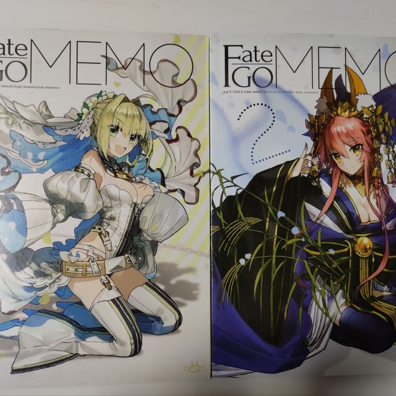 2 livres Fate GO MEMO 1 2 Art  - Fate Anime Merchandise avis et prix