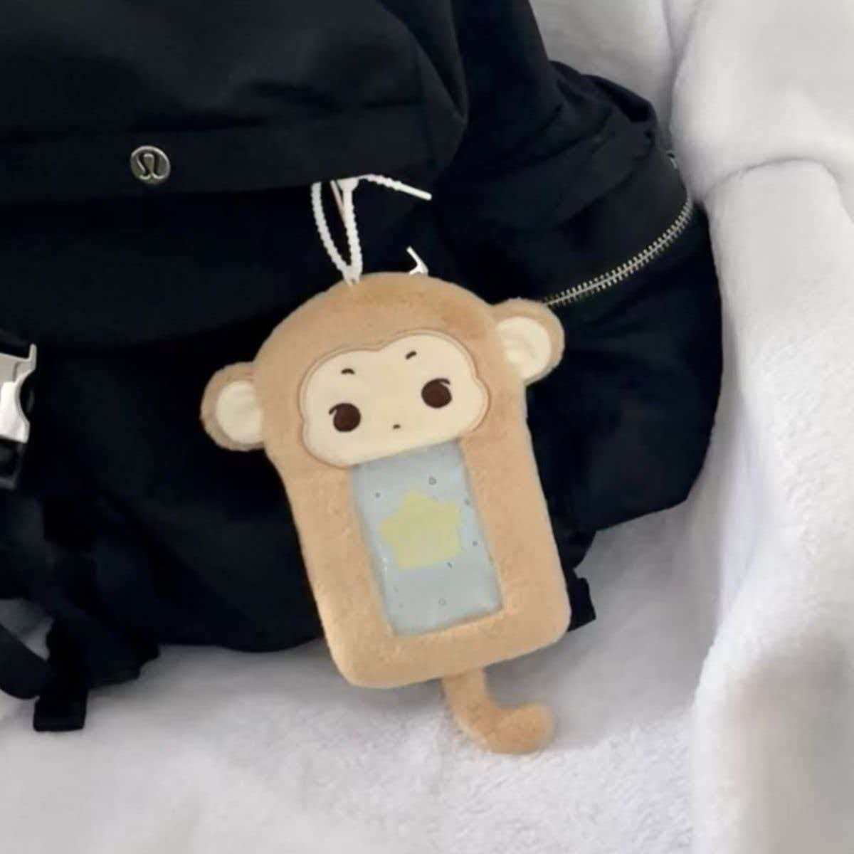 Porte-cartes en peluche avec p - Cute Anime Merchandise avis et prix